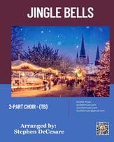 Jingle Bells TB choral sheet music cover